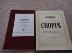 2 Chopin muziekboeken voor piano, Muziek en Instrumenten, Bladmuziek, Gebruikt, Klassiek, Ophalen of Verzenden, Artiest of Componist