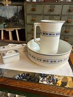 Antieke waskomset Ludwig Wessel Bonn ca. 1880 – compleet, Antiek en Kunst, Antiek | Porselein, Ophalen of Verzenden