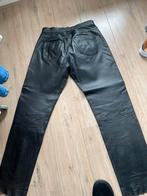 Leren broek, Kleding | Heren, Spijkerbroeken en Jeans, W32 (confectie 46) of kleiner, Zo goed als nieuw, Zwart, Ophalen
