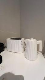 Alessi Kettle & Toaster Set in White, 1 tot 2 liter, Ophalen, Nieuw