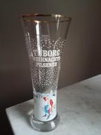 Tuborg Weihnachts Pilsener glas 0,2 L., Ophalen of Verzenden, Zo goed als nieuw, Glas of Glazen, Overige merken