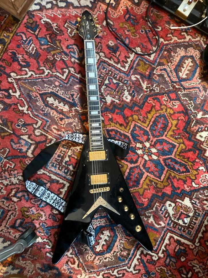 Flying V Gitaar, Muziek en Instrumenten, Snaarinstrumenten | Overige, Gebruikt, Overige typen, Ophalen of Verzenden