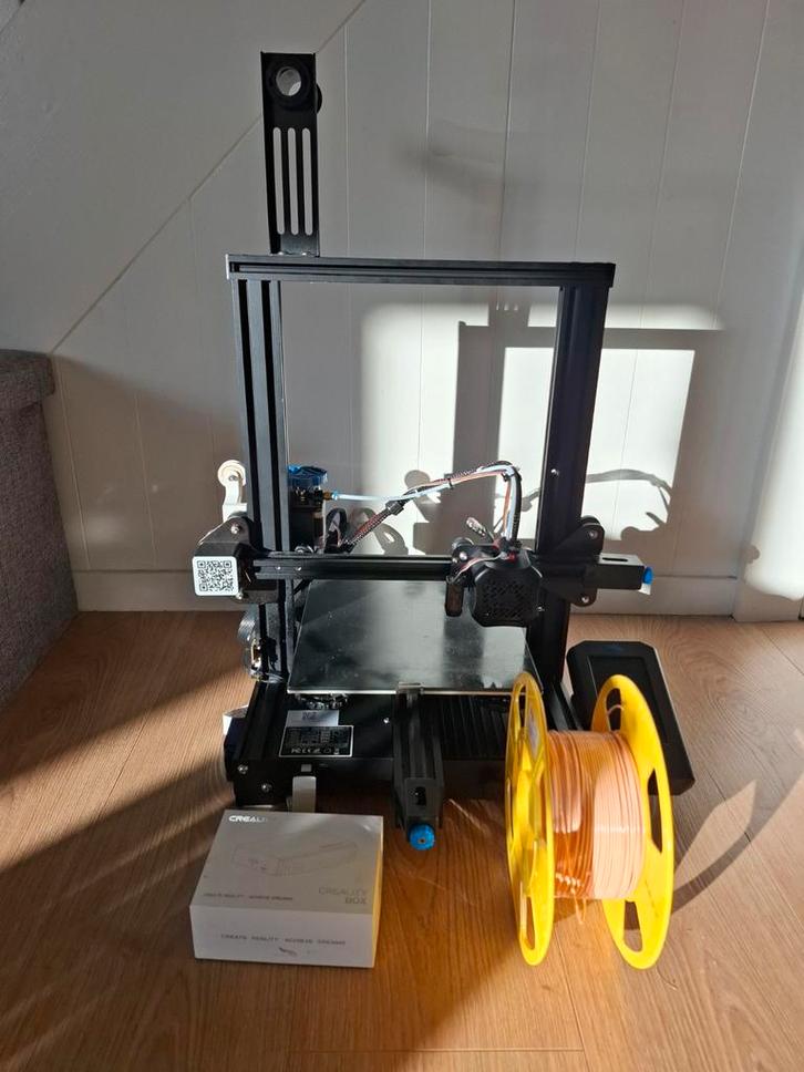 Creality ender 3 v2 3d printer upgraded, Computers en Software, 3D Printers, Zo goed als nieuw, Ingebouwde Wi-Fi, Ophalen