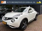 Nissan Juke 1.2 DIG-T S/S N-Vision Clima/Cruise/Navi/Camera, Voorwielaandrijving, 639 kg, Start-stop-systeem, Wit