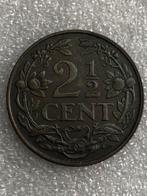 2 1/2 cent 1929, Postzegels en Munten, Munten | Nederland, Verzenden, Koningin Wilhelmina, Overige waardes, Losse munt