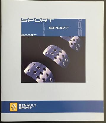Renault Sport modellen brochure UK 2004 beschikbaar voor biedingen