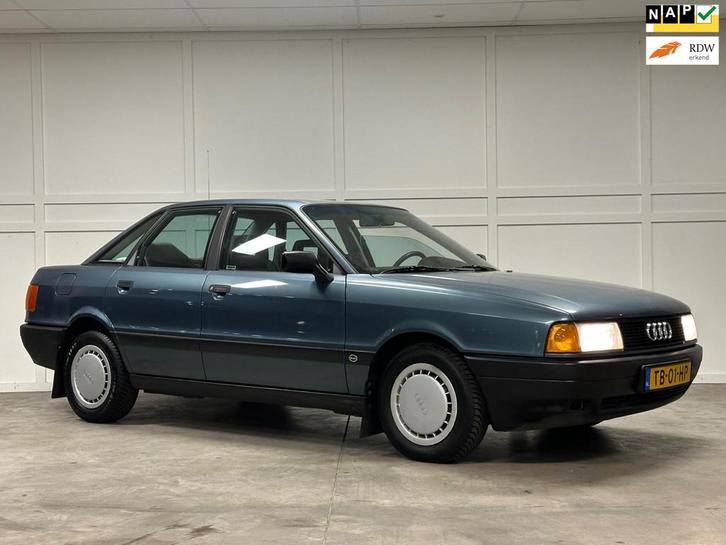 Audi 80 1.8 S / 63.187 KM NaP / 1988 / NL'se Auto, Auto's, Audi, Bedrijf, Te koop, Benzine, Sedan, Handgeschakeld, Origineel Nederlands