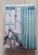 Nieuw in de verpakking blauw douchegordijn incl ringen, 150 tot 200 cm, Nieuw, Ophalen of Verzenden, 200 cm of meer
