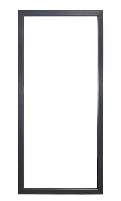 Kunststof Kozijn Vast  B100 H215cm Antraciet, Doe-het-zelf en Verbouw, Kozijnen en Schuifpuien, Nieuw, Raamkozijn, Kunststof, Inclusief glas