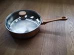 Mooie hapjes pan met glazen deksel van BK, Huis en Inrichting, Keuken | Potten en Pannen, Overige materialen, Gebruikt, Inductieplaat