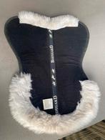 Zwart bontje met wit bont, Ophalen of Verzenden, Zo goed als nieuw