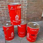 Bloembak blikken emmer kruiden opberg bak plantenbak tuin, Ophalen of Verzenden