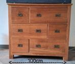 Teakhouten Dressoir, Ophalen, Gebruikt, Teakhout, 50 tot 100 cm