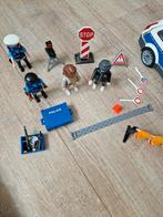 Playmobiel politie auto, wegversperring, helikopter, Kinderen en Baby's, Speelgoed | Duplo en Lego, Zo goed als nieuw, Ophalen