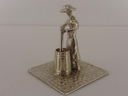 Zilveren miniatuur Karnen                                Z27, Antiek en Kunst, Antiek | Goud en Zilver, Zilver, Ophalen of Verzenden
