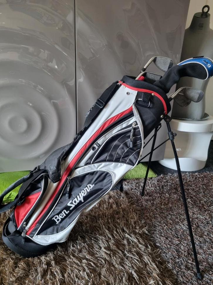 Ben Sayers M9 grafieten ijzers 5,7,9,S & hybride 4, golftas., Sport en Fitness, Golf, Zo goed als nieuw, Set, Overige merken, Ophalen of Verzenden