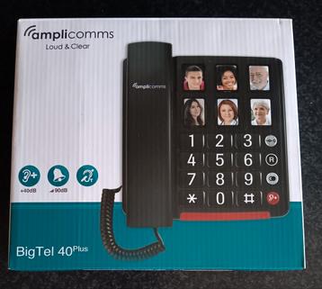 Senioren telefoon Amplicomms BigTel 40 beschikbaar voor biedingen