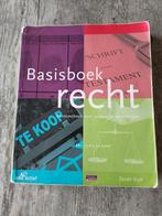 Basisboek recht, Zo goed als nieuw, Lydia Janssen, Alpha, HBO