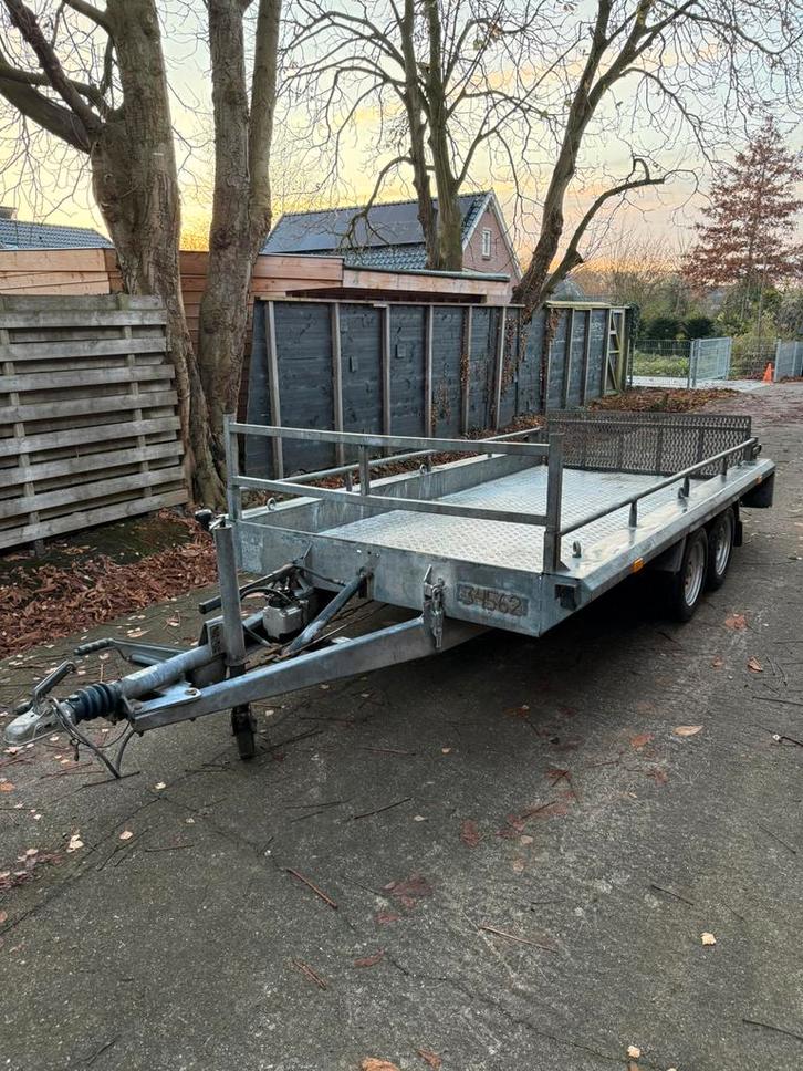 Hapert Multitransporter kantelbaar– 2700 kg – 345 x 165 cm, Auto diversen, Aanhangers en Bagagewagens, Zo goed als nieuw, Ophalen