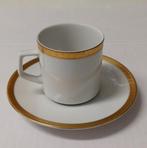 Vintage mocca/espresso kopjes met schotel. Prijs bieden., Ophalen of Verzenden
