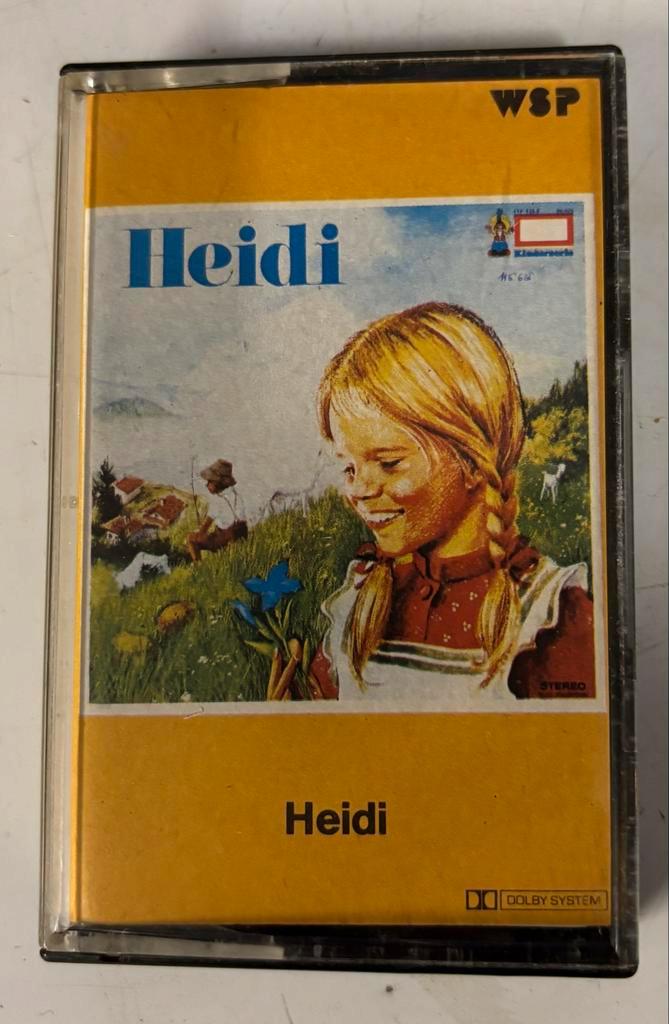 Heidi Cassetteband - WSP Kindergeschichte, Cd's en Dvd's, Cassettebandjes, Gebruikt, Origineel, Kinderen en Jeugd, 1 bandje, Ophalen of Verzenden