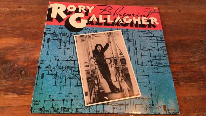 Lp: Rory Gallagher - Blueprint (1973), Cd's en Dvd's, Vinyl | Overige Vinyl, Gebruikt, 12 inch, Ophalen of Verzenden