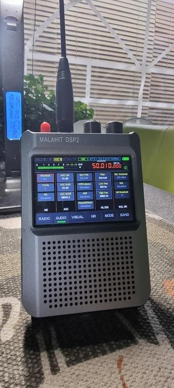 Malahit DSP2 Receiver Radio Firmware 2.40 beschikbaar voor biedingen