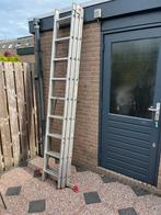 Hymer  ladder 3x9, Doe-het-zelf en Verbouw, Ladders en Trappen, Ophalen, Gebruikt, Ladder, 4 meter of meer
