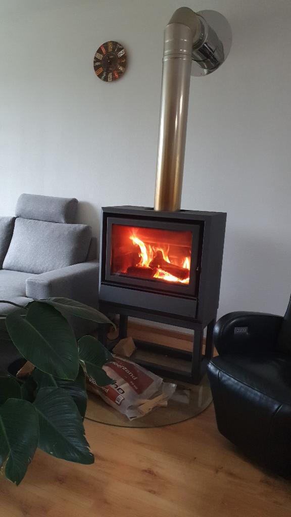 Bodart&Gonay houtkachel, Huis en Inrichting, Kachels, Gebruikt, Vrijstaand, Houtkachel, Hout, Ophalen