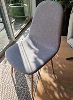 Stoel grijs kwantum, Huis en Inrichting, Stoelen, Ophalen, Zo goed als nieuw, Eén, Stof