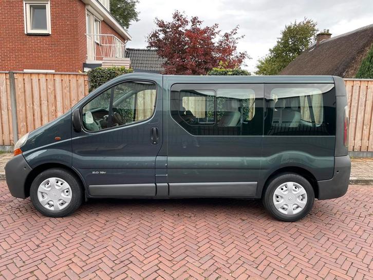 Renault Travic 2.0 Benzine 9 persoons, Auto's, Renault, Bedrijf, Trafic, ABS, Airbags, Airconditioning, Alarm, Boordcomputer, Centrale vergrendeling