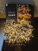 Kerstverlichting, cluster, warm wit, 1920 leds, 11,5 mtr, Diversen, Kerst, Ophalen of Verzenden, Nieuw
