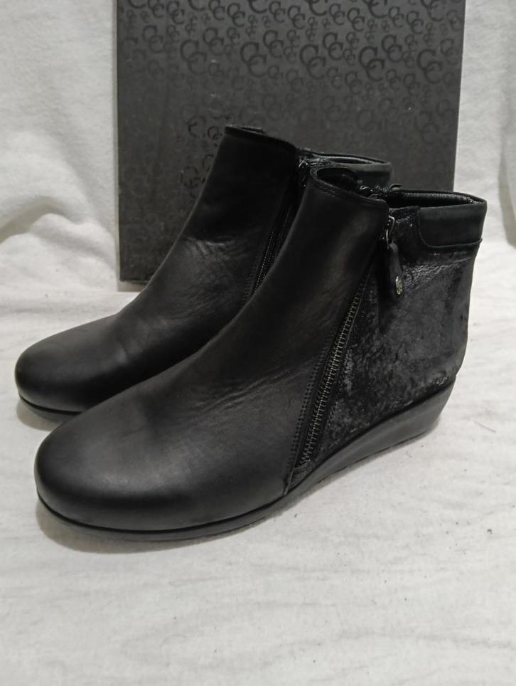 1420 NIEUW Christina Capo maat 38 H wijdte uitneembaar voet, Kleding | Dames, Schoenen, Nieuw, Lage of Enkellaarzen, Zwart, Ophalen of Verzenden