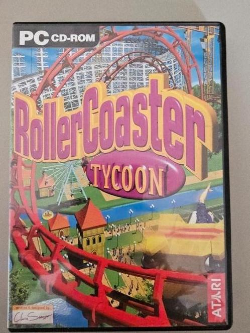 Pc game Rollercoaster Tycoon, Spelcomputers en Games, Games | Pc, Zo goed als nieuw, Strategie en Constructie, 1 speler, Vanaf 3 jaar
