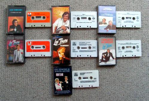 Lee Towers 7 cassettes €2,50 per stuk 7 voor €14 ZGAN, Cd's en Dvd's, Cassettebandjes, Zo goed als nieuw, Origineel, Pop, 2 t/m 25 bandjes
