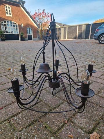 Vintage Kroonluchter - Bruin - Ø60cm beschikbaar voor biedingen