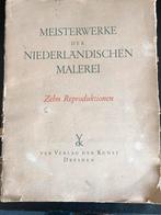 Map 10 reproducties der Niederländischen Malerei, Ophalen of Verzenden