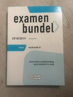 Examenbundel Wiskunde A, Boeken, Verzenden, Zo goed als nieuw, HAVO, Wiskunde A