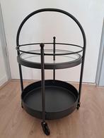 Ikea FRÖSJÖN Kastje op wielen, zwart, Ophalen, Zo goed als nieuw