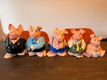 Vintage Wade England spaarpotten compleet beschikbaar voor biedingen