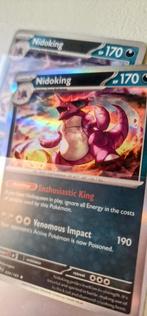 Nidoking 034/165, Ophalen of Verzenden, Zo goed als nieuw, Losse kaart