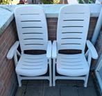 2 Flair Plaisir Tuinstoelen - verstelbaar, Ophalen, Gebruikt, Kunststof, Verstelbaar
