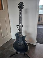 ESP LTD EC-1000FR Black Satin - Top Gitaar! Nieuwstaat!, Muziek en Instrumenten, Snaarinstrumenten | Gitaren | Elektrisch, Ophalen