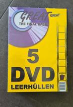 5 DVD's - Nieuw - Herschrijfbaar, Alle leeftijden, Ophalen of Verzenden, Nieuw in verpakking