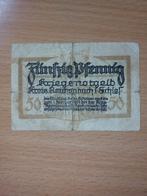 Duits Notgeld Reichenbach Noodgeld, Duitsland, Ophalen of Verzenden