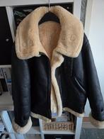 B3 shearling vintatage Bomber jas, Ophalen of Verzenden, Gedragen, Maat 46 (S) of kleiner, Bruin