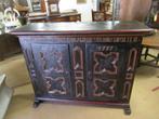Oer 11496 18e eeuws eiken dressoir met oude verf "anno 1797", Antiek en Kunst, Antiek | Meubels | Kasten, Ophalen