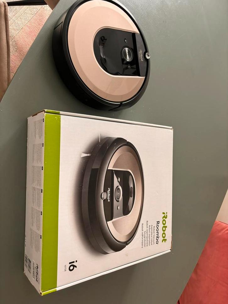 Irobot Roomba i6 best getest Consumentenbond, Witgoed en Apparatuur, Stofzuigers, Zo goed als nieuw, Robotstofzuiger, 1200 tot 1600 watt