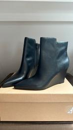 Leather boots lerrn laarzen nieuw maat 40, Ophalen of Verzenden, Nieuw, Zwart