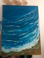 Schilderij zee, Antiek en Kunst, Kunst | Schilderijen | Abstract, Ophalen